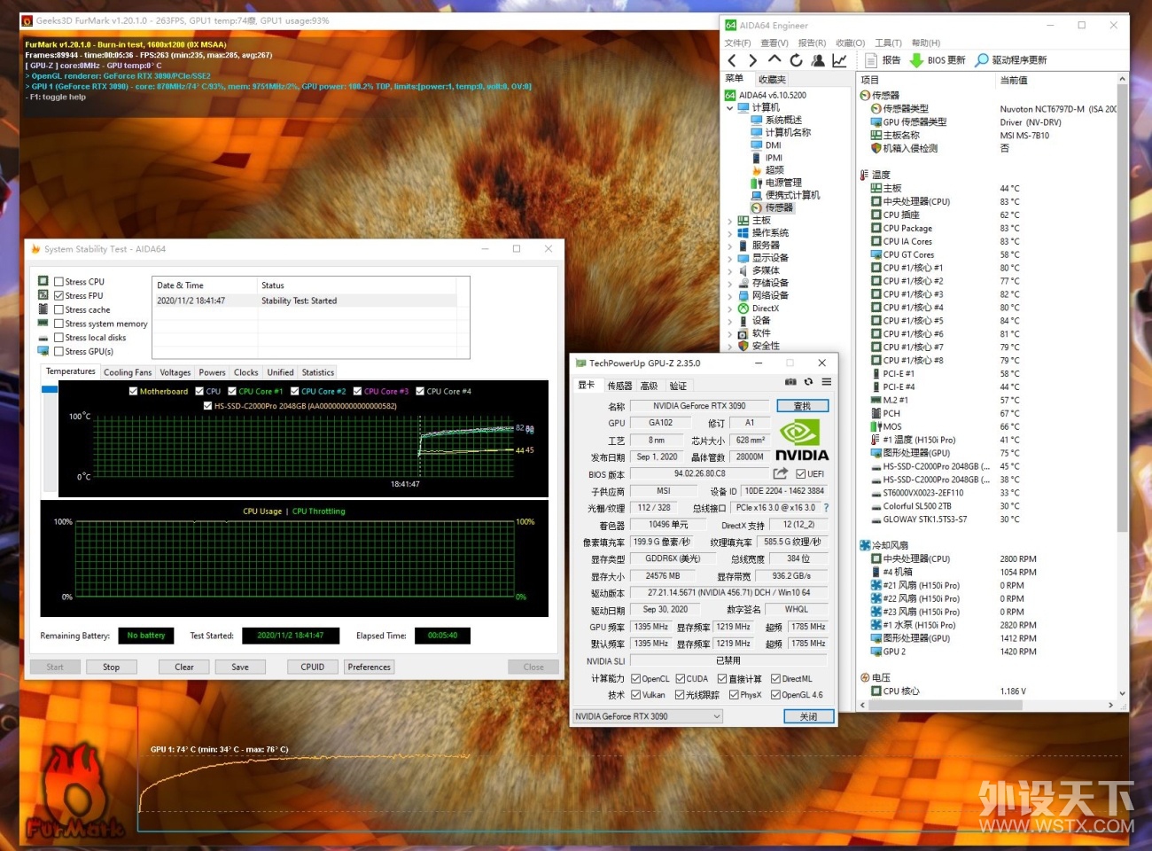 火力全开—微星GeForce RTX 3090 GAMING X TRIO魔龙体验