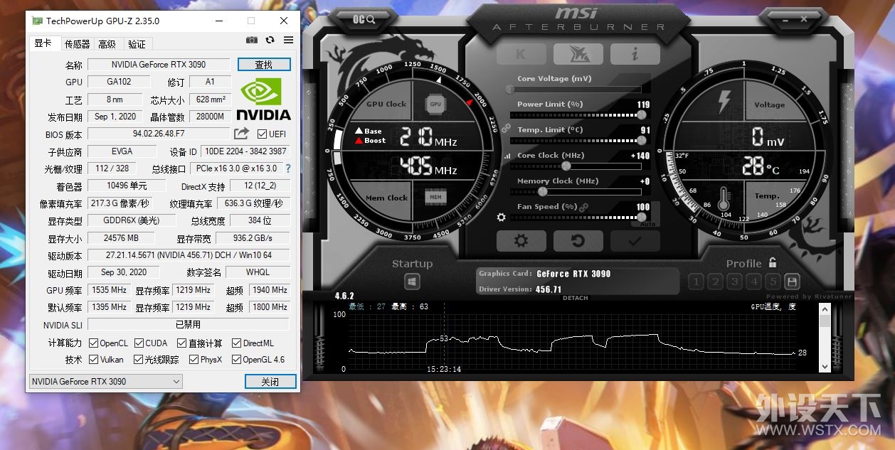 火力全开—微星GeForce RTX 3090 GAMING X TRIO魔龙体验