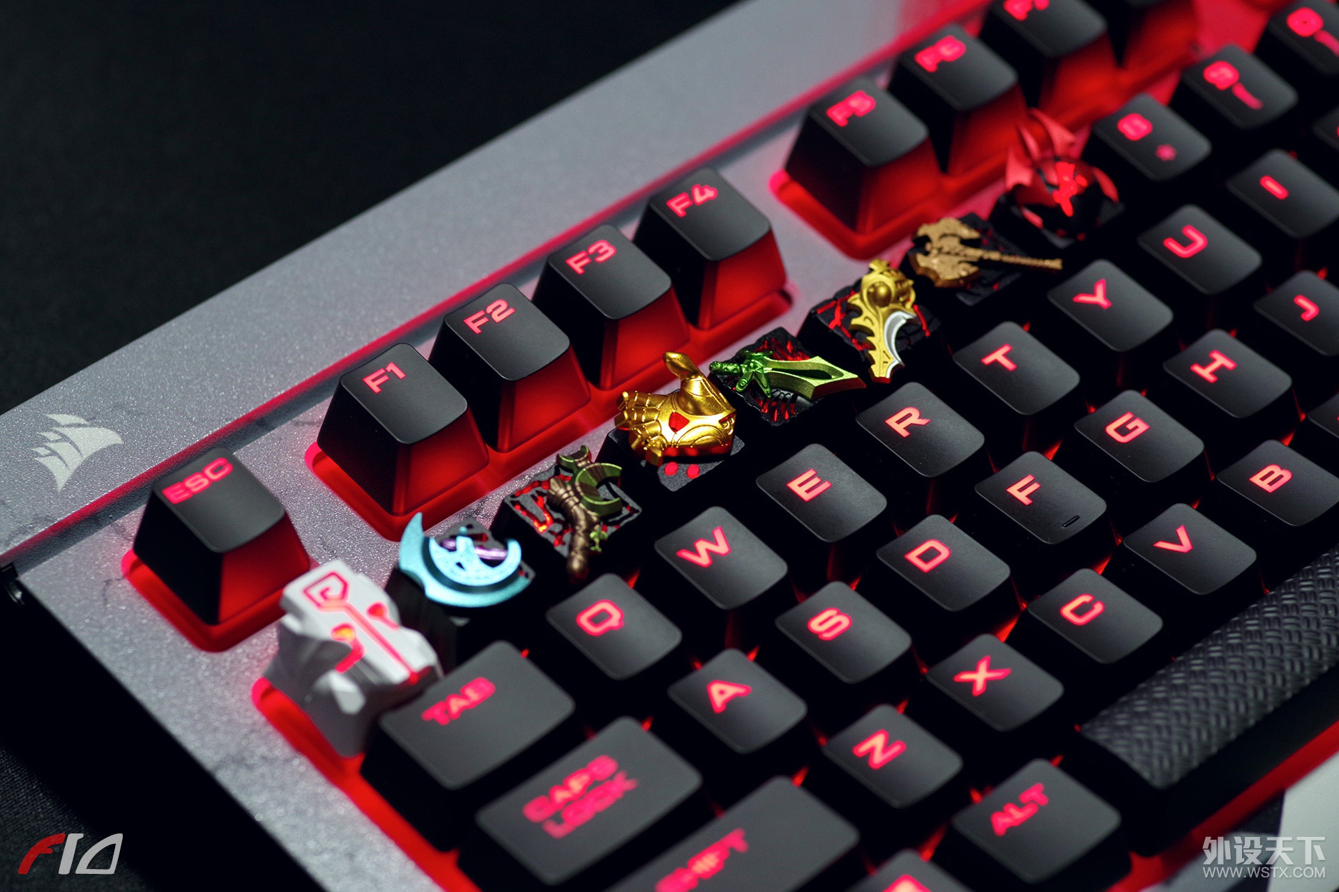 六格神装 | ZOMO DotA 系列金属键帽八件套赏析