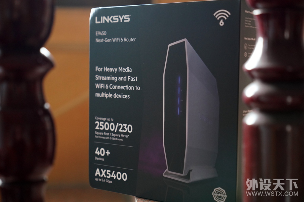 Linksys E9450路由器：高颜值实力派，轻松实现全屋覆盖