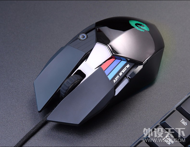 一流按键手感，1:1追踪引擎——达尔优A970游戏鼠标