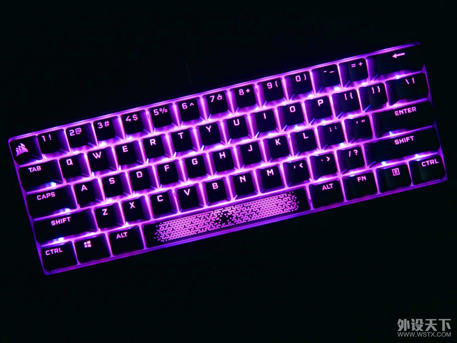 性能强劲的小钢炮——海盗船K65 RGB MINI机械键盘