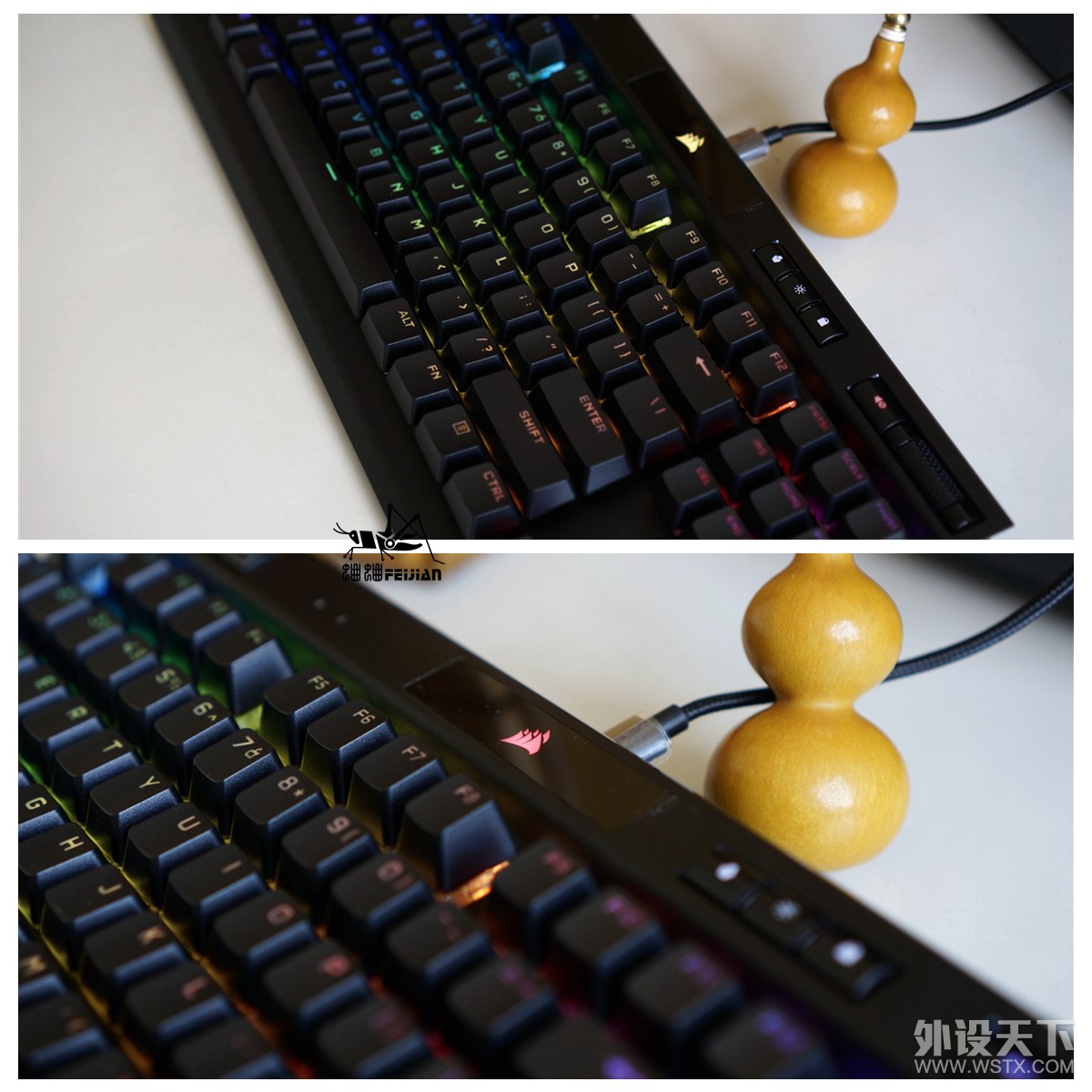 美商海盗船K70 RGB TKL 机械键盘——有大厂风度的一把好键盘