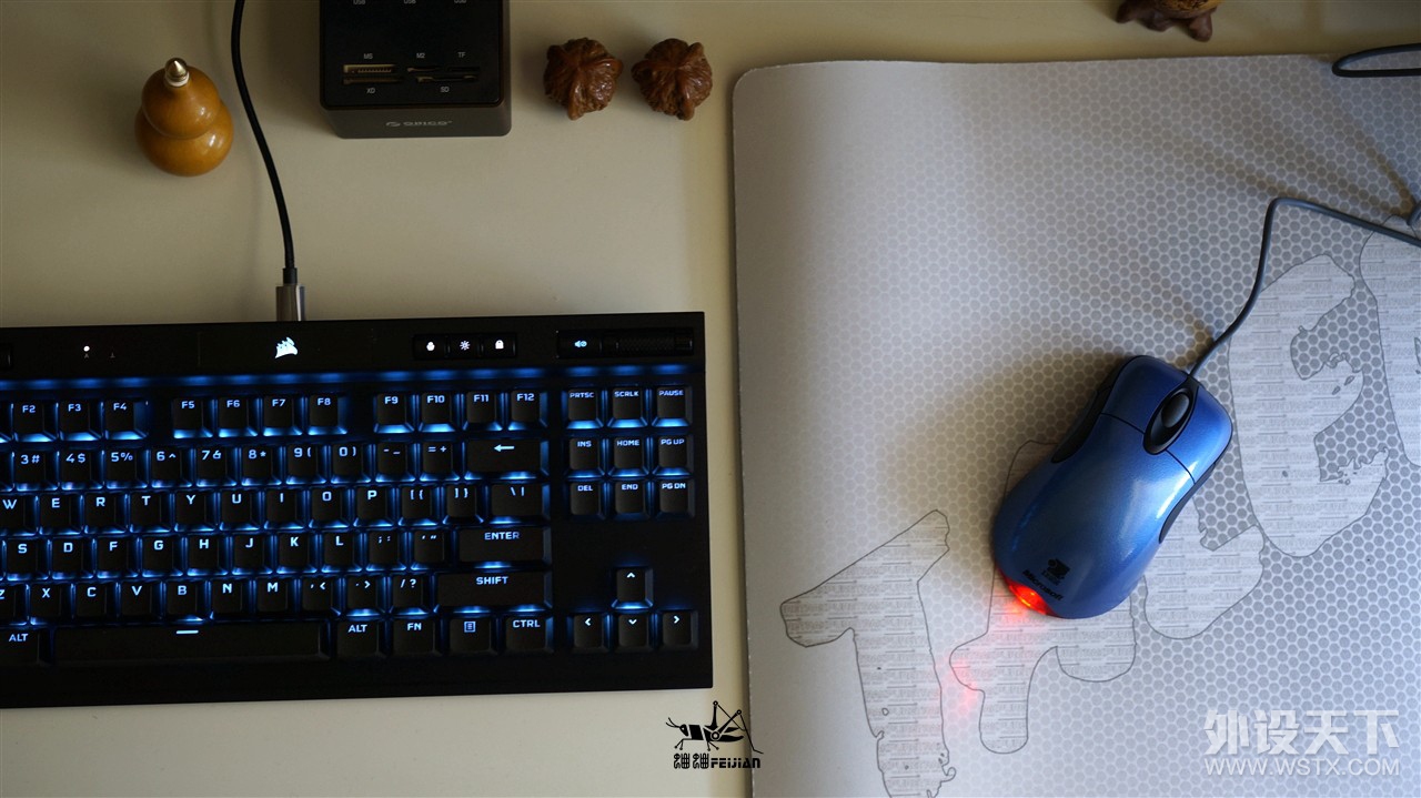 美商海盗船K70 RGB TKL 机械键盘——有大厂风度的一把好键盘