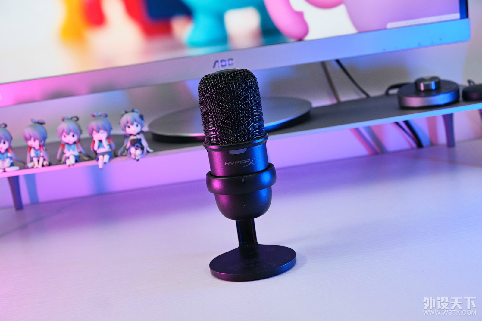 娇小玲珑盈盈一握，HyperX SoloCast声脉电竞麦克风分享