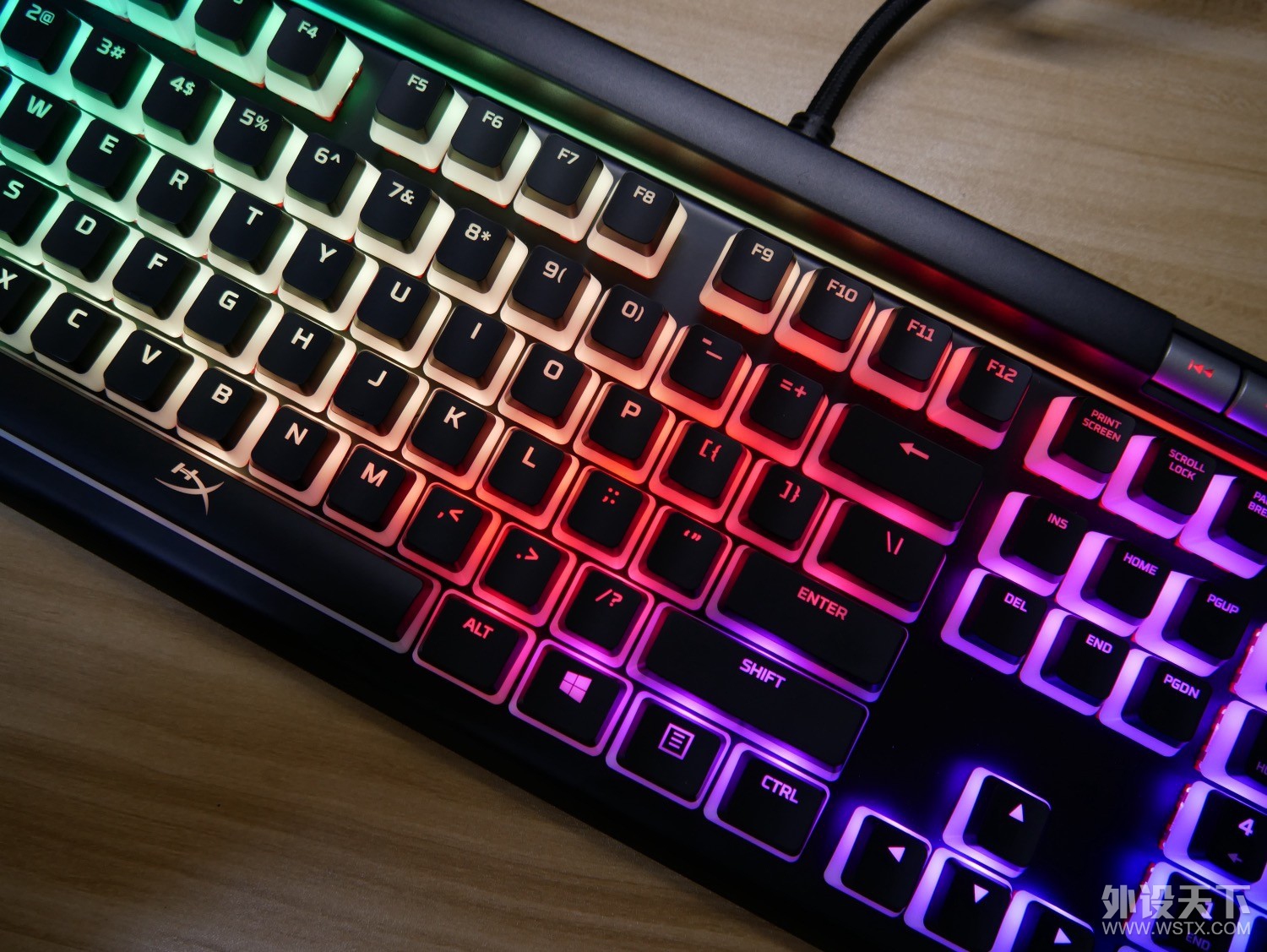 布丁键帽可以多好看——HyperX 阿洛伊精英2机械键盘