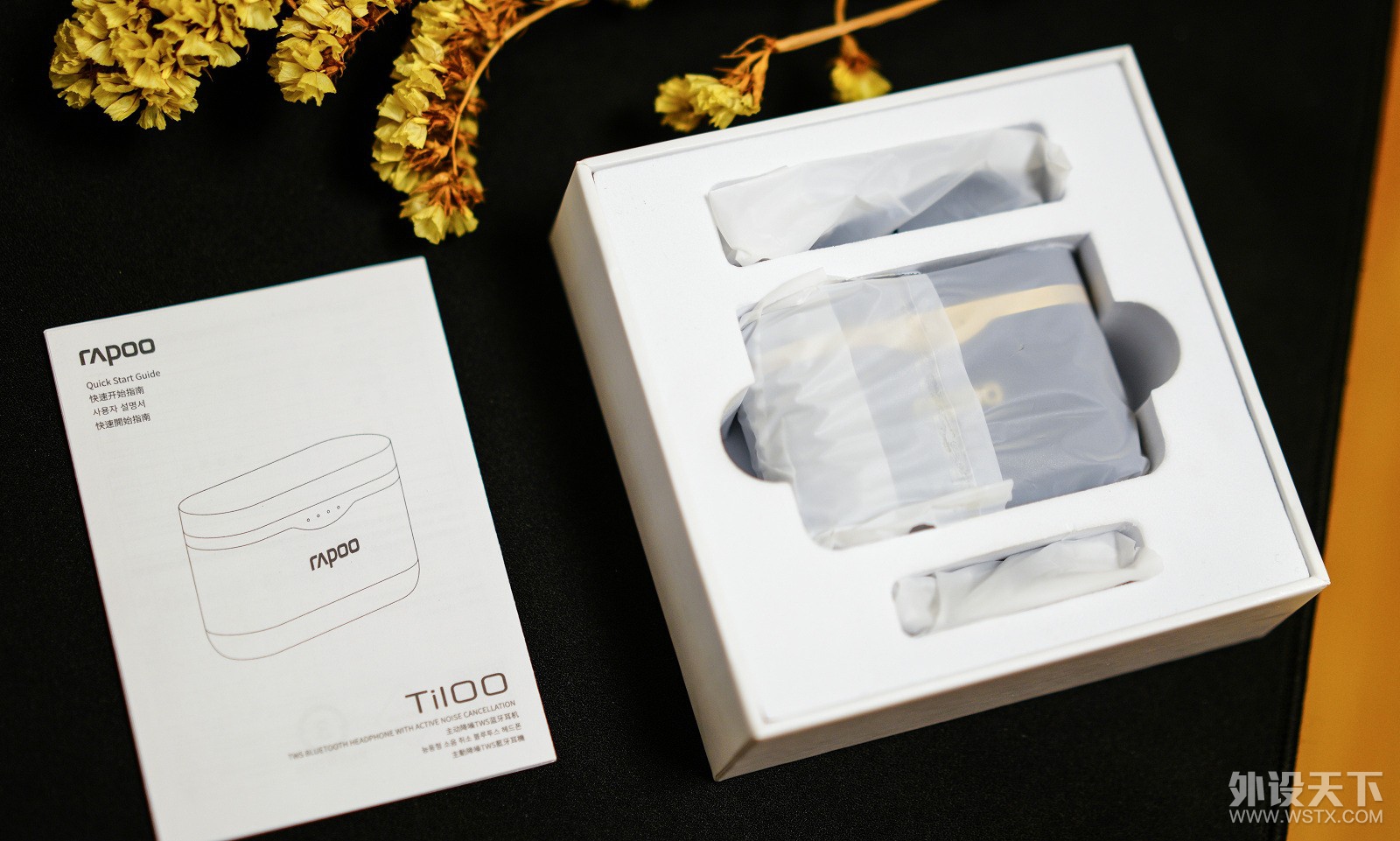 ANC主动降噪沉浸体验，雷柏Ti100 TWS降噪耳机评测