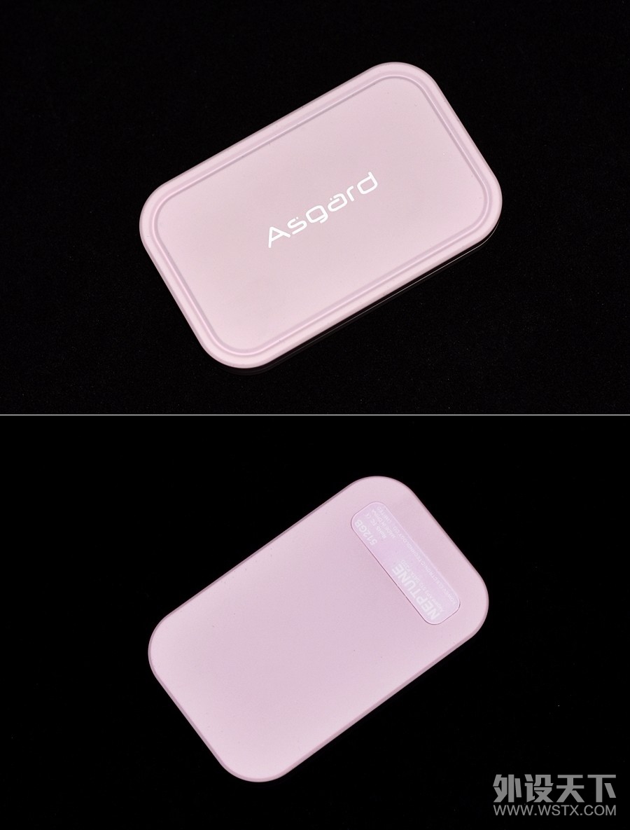 阿斯加特Asgard AP4粉红甜心七夕特别版移动固态硬盘 体验分享