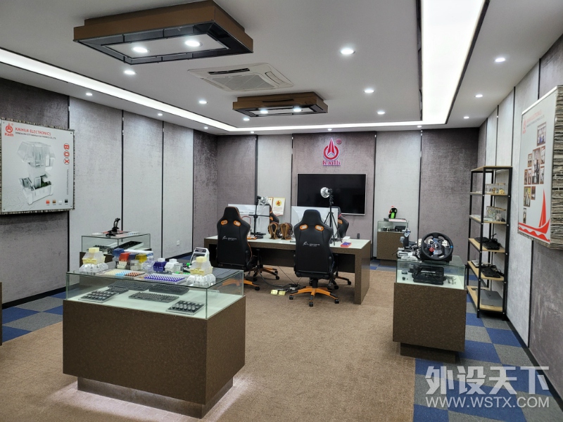 外设天下兔斯基，凯华工厂行，阳光、沙滩、轴