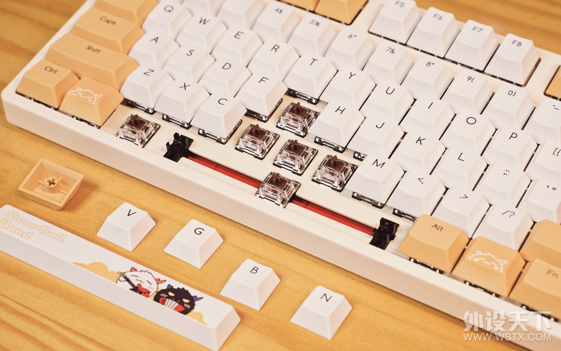 萌萌大作战！IKBC - onmyoji 茨球乐队联名键盘