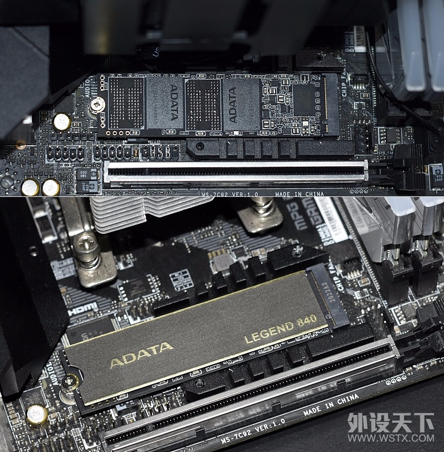 读写5000兆 威刚ADATA传奇LEGEND 840固态硬盘 支持PS5/XSX扩展 体验分享