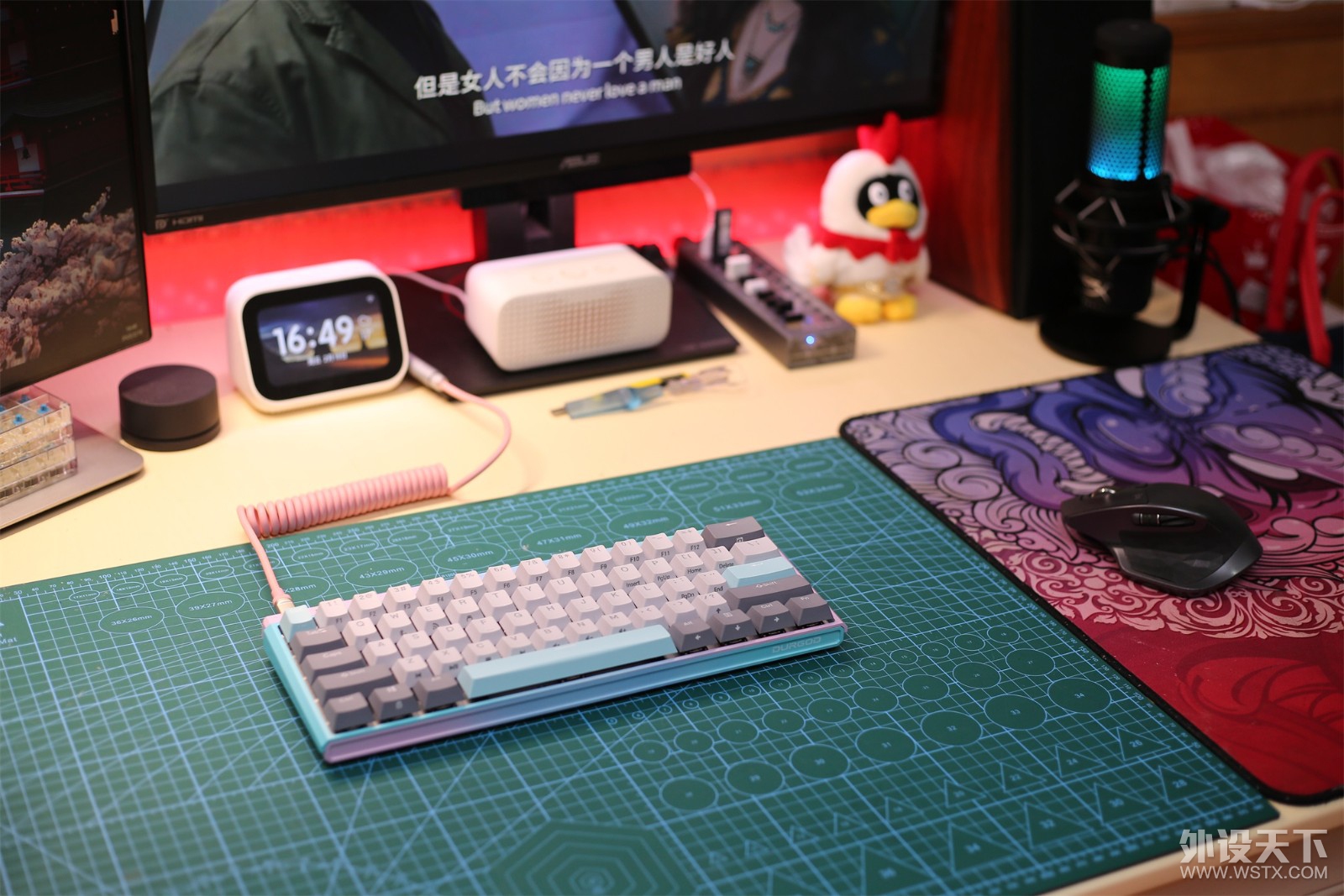 高颜值键盘，再进化  杜伽K330W Plus完全拆卸