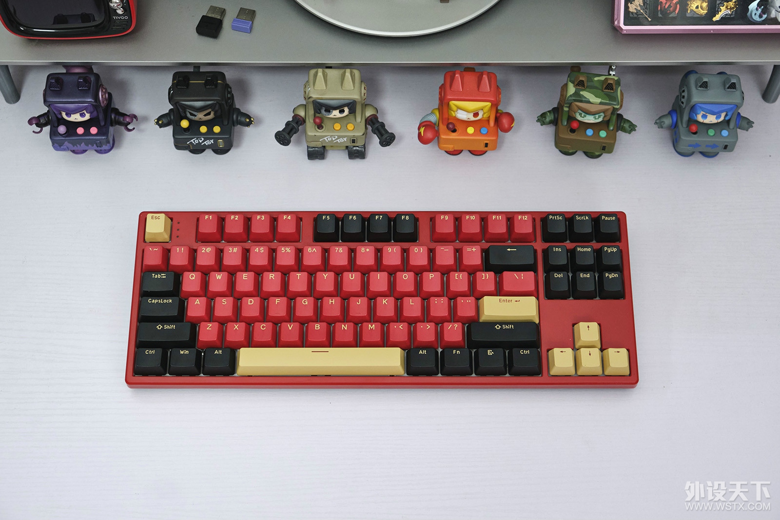 法拉利的进化形态，HELLO GANSS HS87T三模机械键盘分享