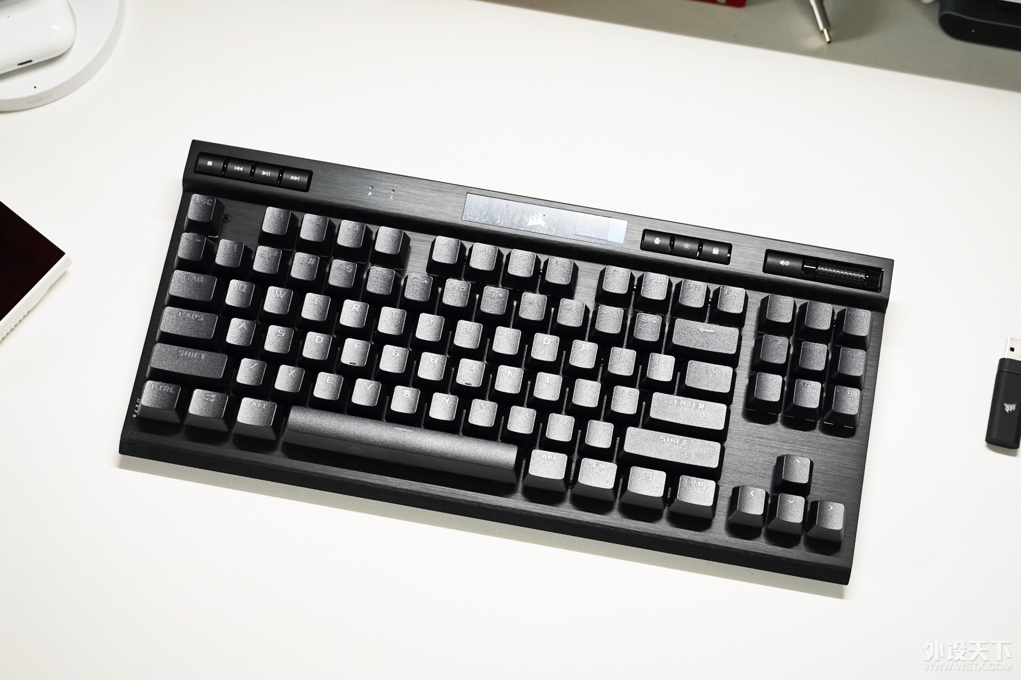天下武功唯快不破，海盗船K70 PRO TKL OPX光轴机械键盘开箱