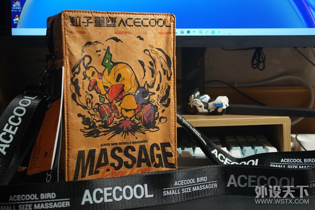 ACECOOL粒子重塑小鸟斗士迷你筋膜枪：一“击”到位，燃力觉醒