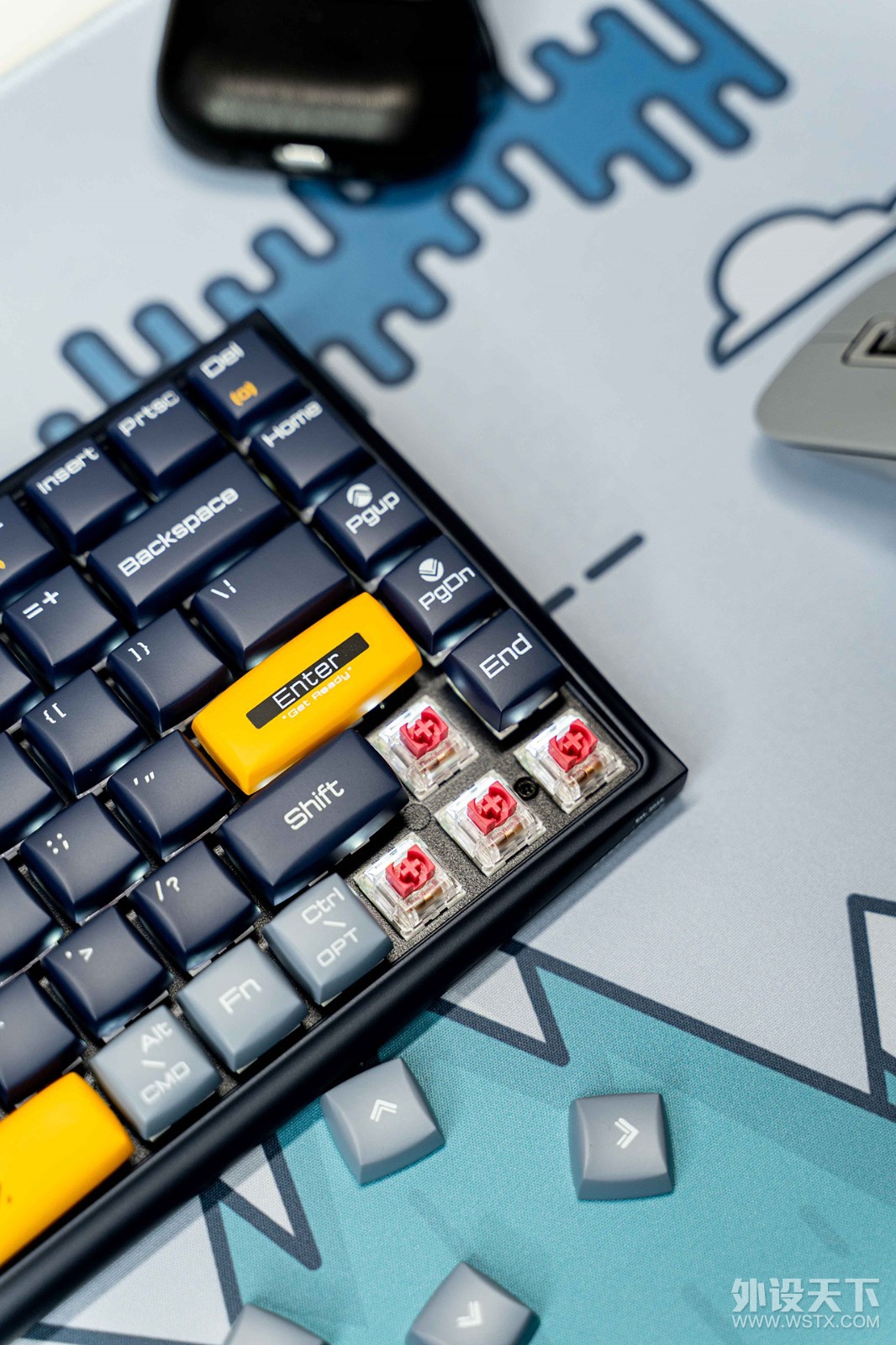 桌面上的时尚单品-杜伽 Hi Keys 无线机械键盘