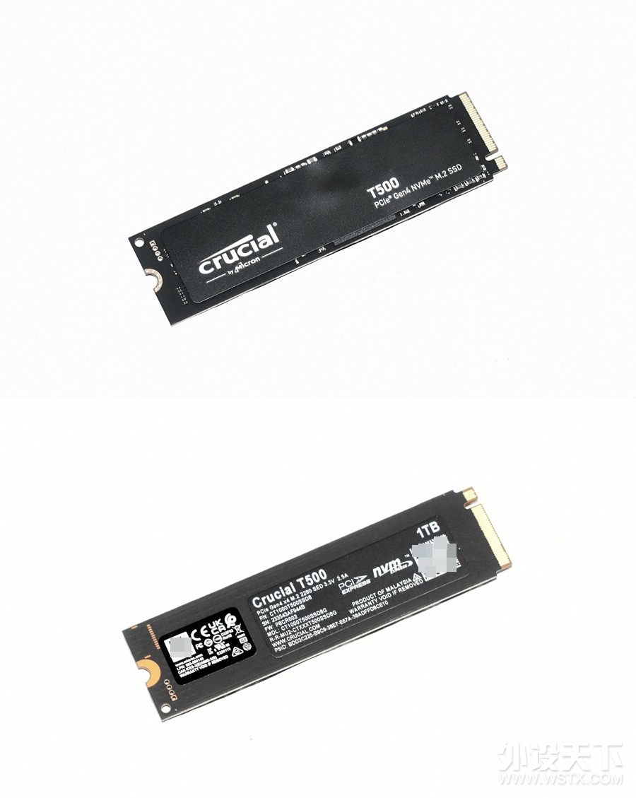 英睿达T500原厂232层TLC颗粒 为体验而生的PCIe4x4旗舰固态 实测值得买