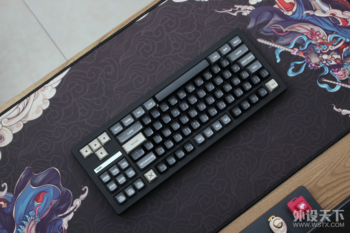 胶坨坨键盘——RX-STORM RX870三模机械键盘体验