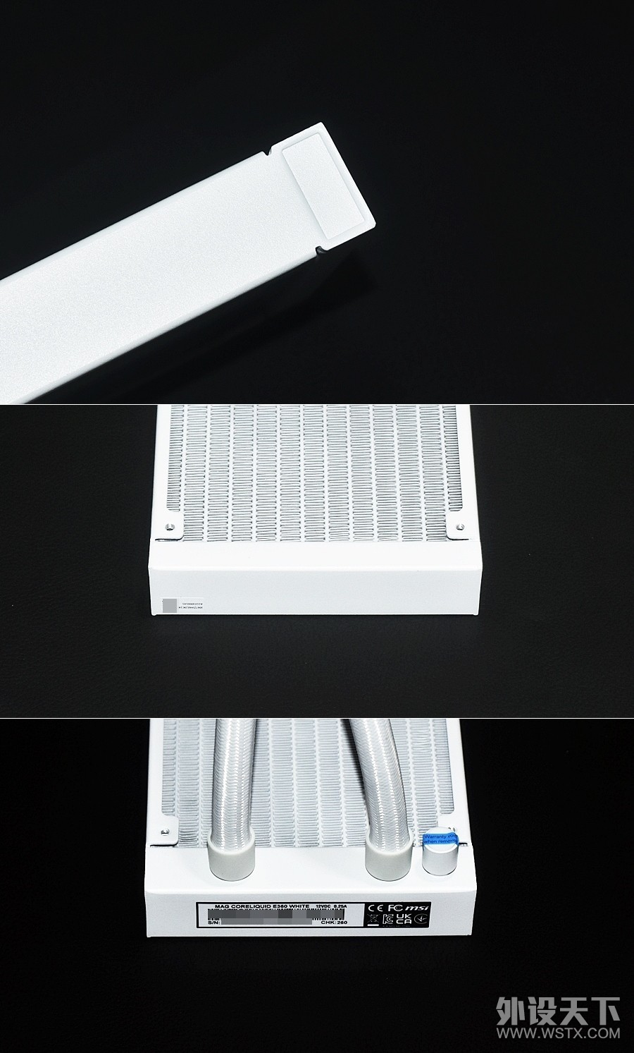 宛若霜雪 微星寒冰MAG CORELIQUID E360 WHITE 白色限定一体式水冷 体验分享