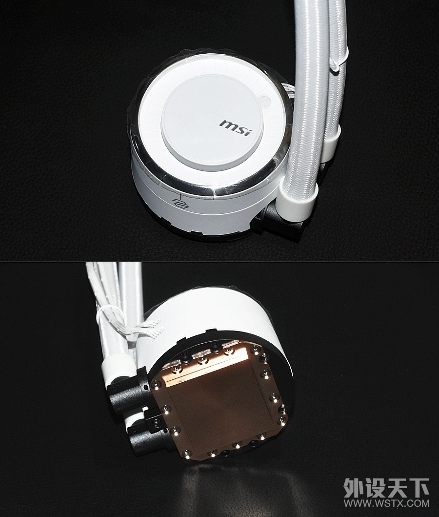 宛若霜雪 微星寒冰MAG CORELIQUID E360 WHITE 白色限定一体式水冷 体验分享