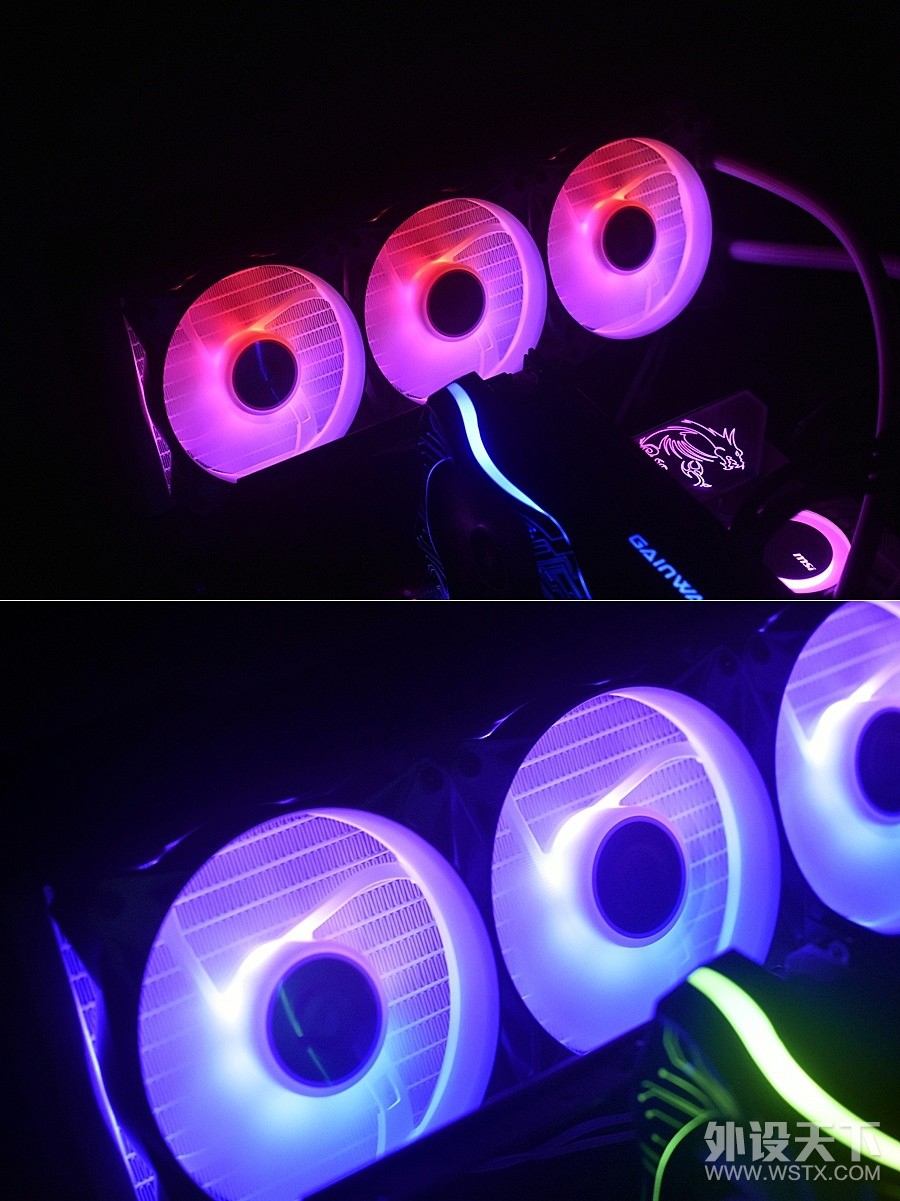宛若霜雪 微星寒冰MAG CORELIQUID E360 WHITE 白色限定一体式水冷 体验分享