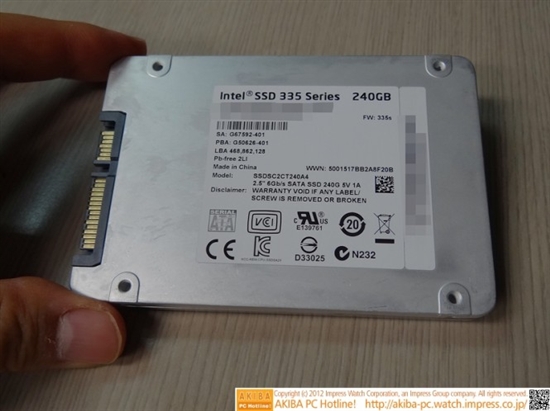  Intel SSD 335տ