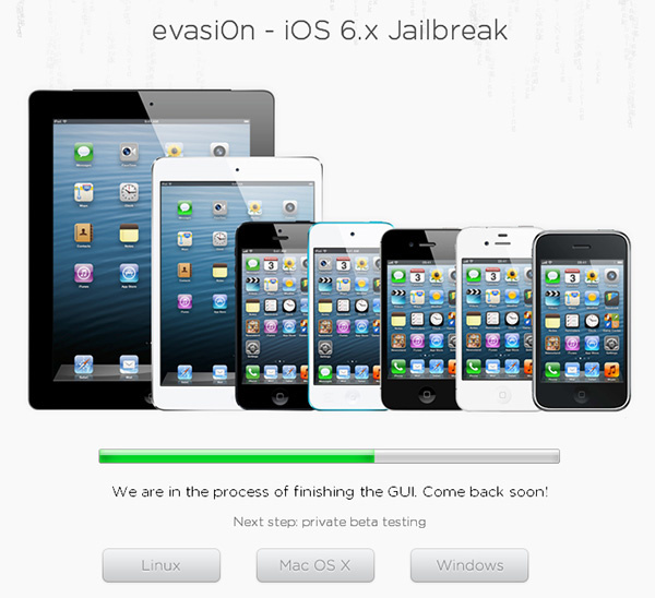 evad3rsŶӷiOS 6ԽΪ"evasi0n