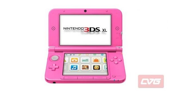 Ů�����ר���������÷�ɫ 3DS XL ���µ�½Ӣ��