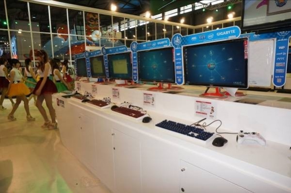 ������Ϸ����������Ļ ChinaJoy���ֳ�����Ӯ��Һ���